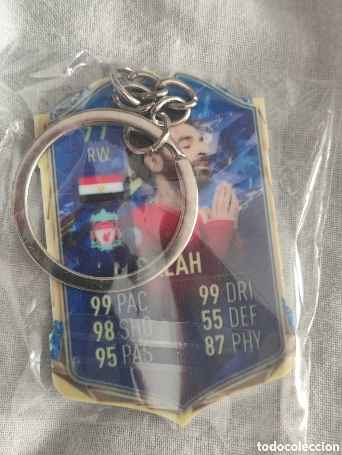 Coleccionismo de llaveros: Llavero Salah Liverpool
