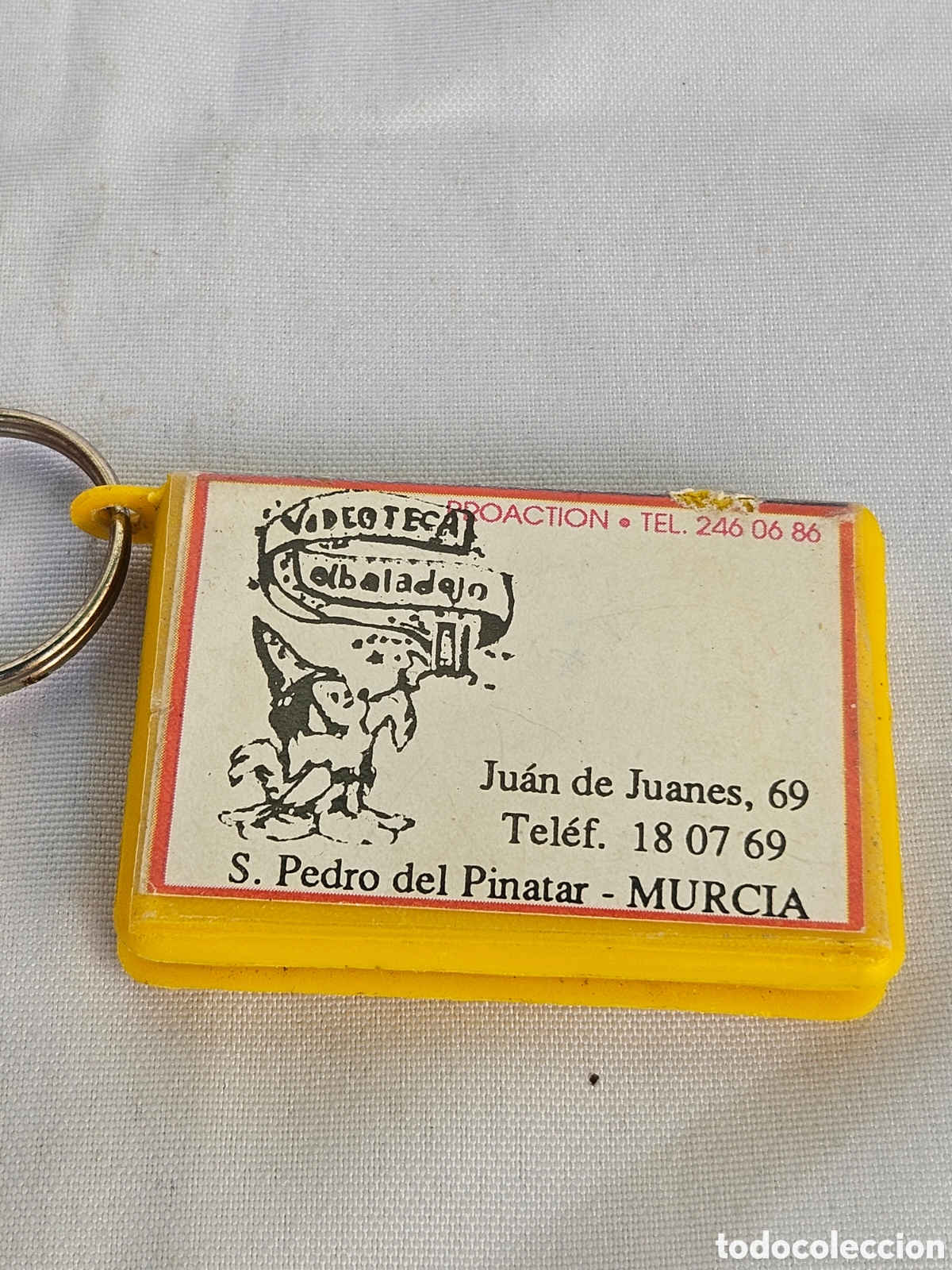 Coleccionismo de llaveros: LLAVERO PELICULA POPEYE EN ACCION - Foto 2