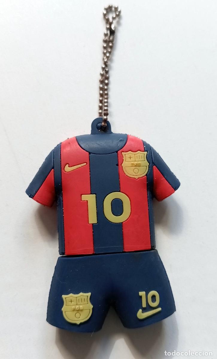 Collectionnisme de portes-cl&eacute;s: LLAVERO PENDRIVE MESSI F.C. BARCELONA