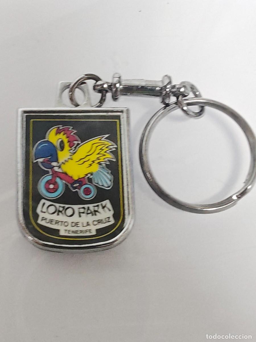 Coleccionismo de llaveros: LLAVERO A&Ntilde;OS 90 LORO PARK TENERIFE