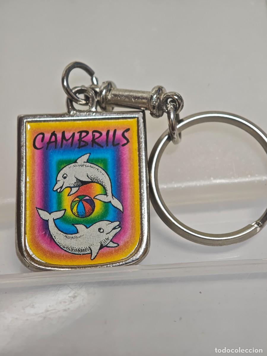 Coleccionismo de llaveros: LLAVERO A&Ntilde;OS 90 RECUERDO DE CAMBRILS