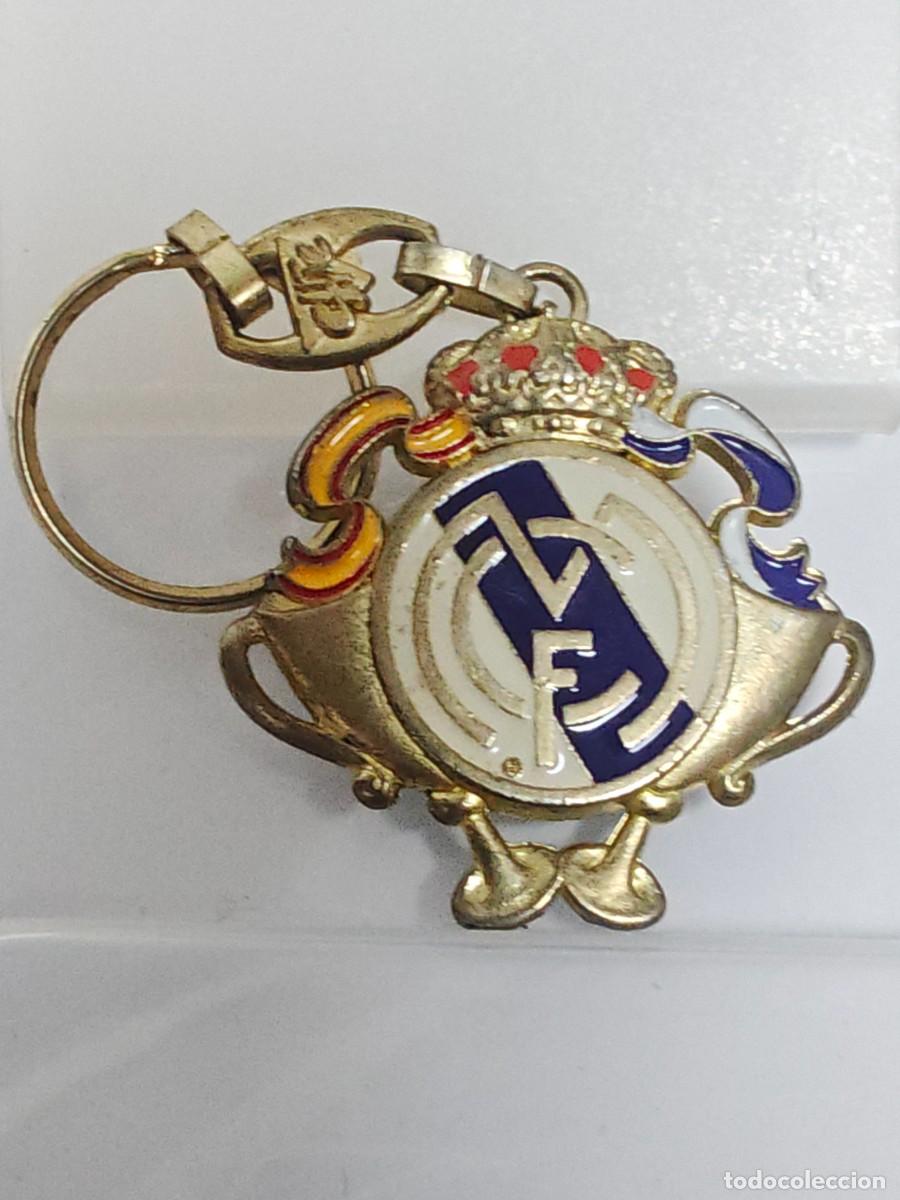 Coleccionismo de llaveros: LLAVERO FUTBOL REAL MADRID ESCUDO