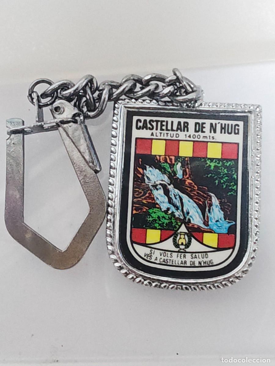 Coleccionismo de llaveros: LLAVERO A&Ntilde;OS 90 RECUERDO DE CASTELLAR DEL MAR
