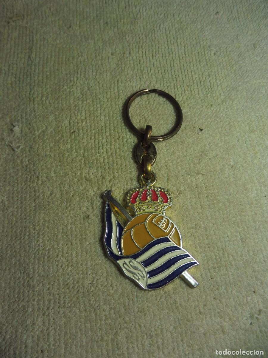 Coleccionismo de llaveros: Llavero f&uacute;tbol llavero Real Sociedad de F&uacute;tbol