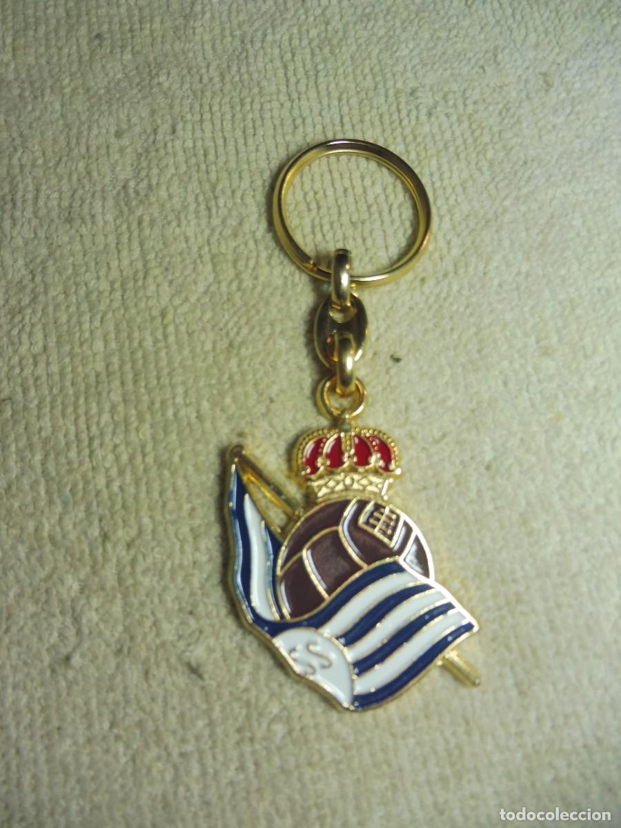 Coleccionismo de llaveros: Llavero f&uacute;tbol llavero Real Sociedad de F&uacute;tbol