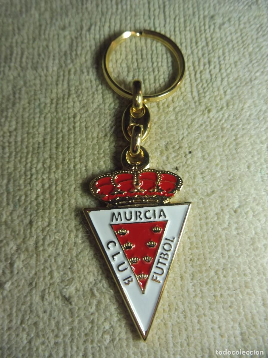 Coleccionismo de llaveros: Llavero f&uacute;tbol F&uacute;tbol Club Murcia doble cara