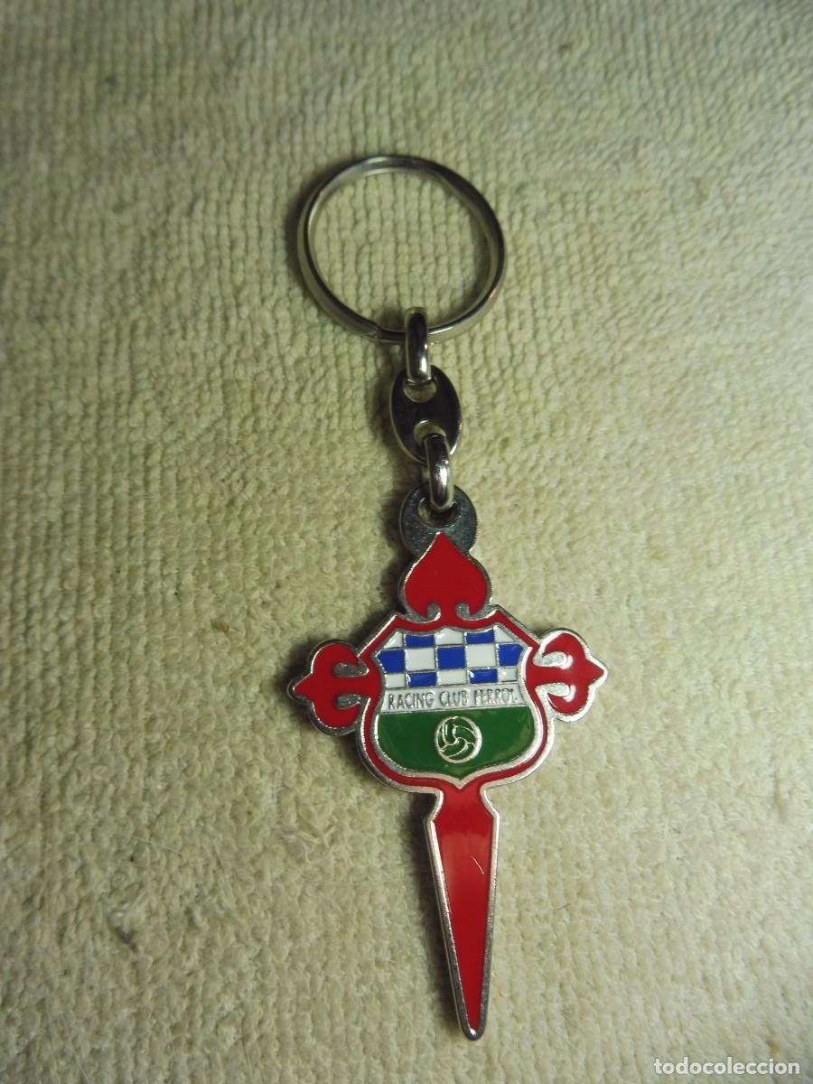 Coleccionismo de llaveros: Llavero f&uacute;tbol Racing Club Ferrol