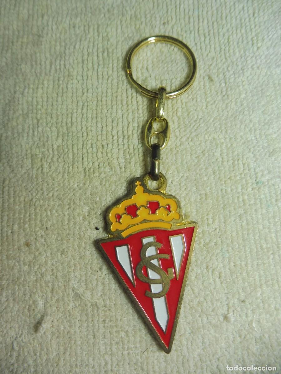 Coleccionismo de llaveros: Llavero f&uacute;tbol Real Sporting de Gij&oacute;n