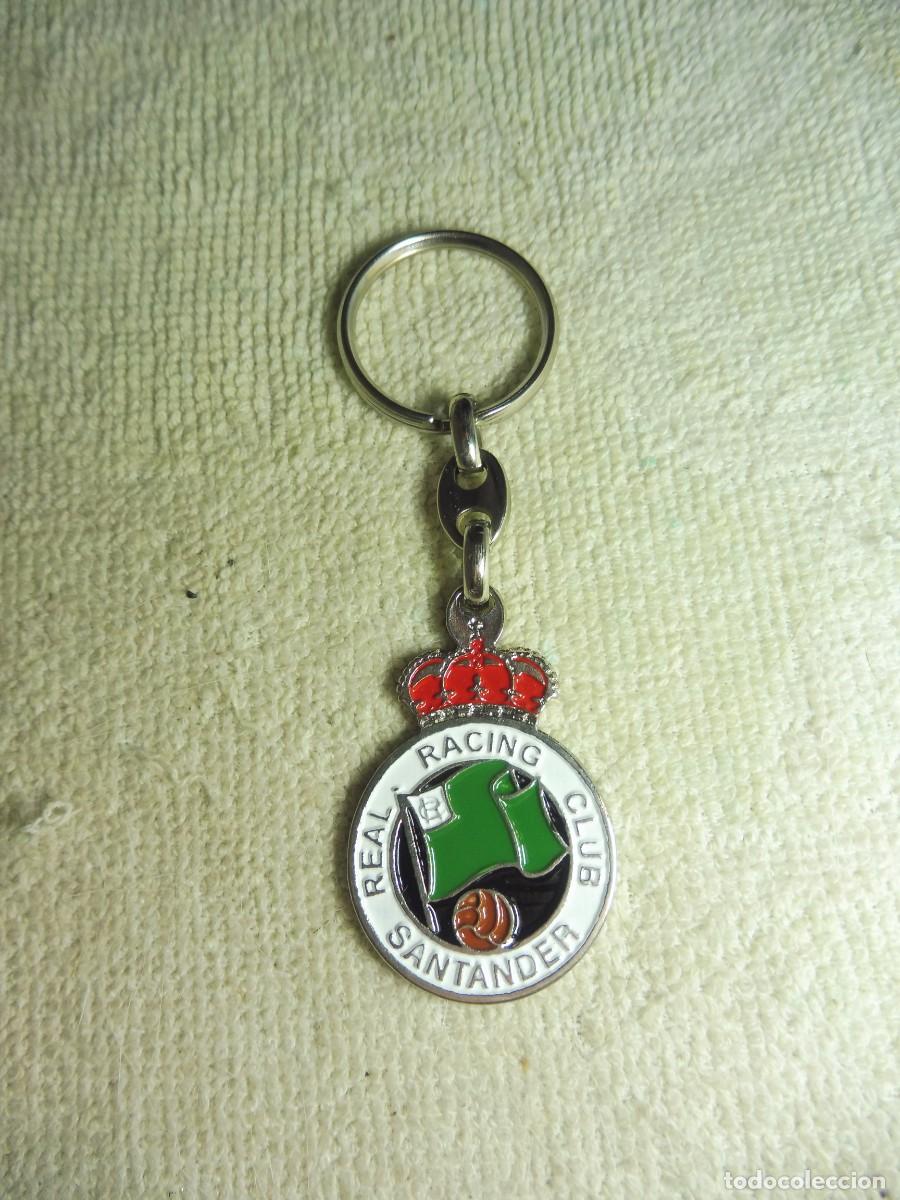 Coleccionismo de llaveros: Llavero f&uacute;tbol Real Racing Club Santander