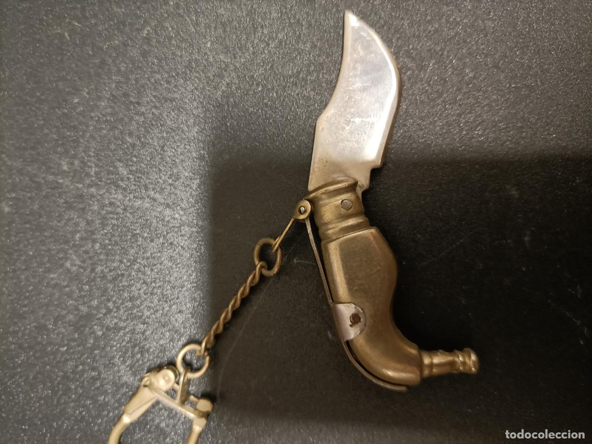 Coleccionismo de llaveros: ANTIGUO LLAVERO NAVAJA LARGO MAXIMO 7.2 CENTIMETROS