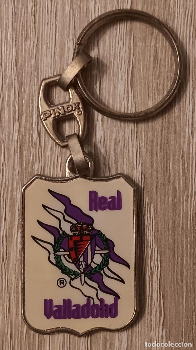 Coleccionismo de llaveros: LLAVERO DE FUTBOL REAL VALLADOLID VINTAGE