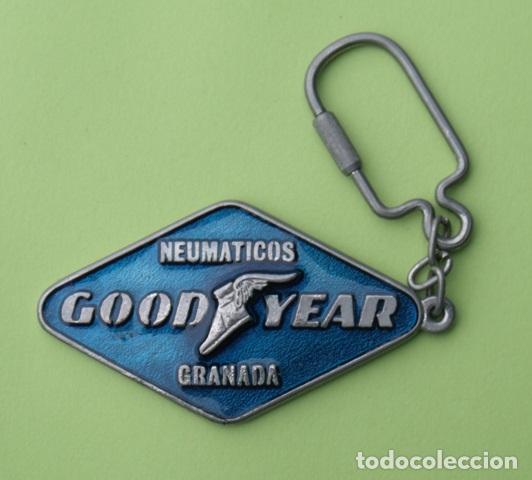 Coleccionismo de llaveros: Llavero Publicitario Neum&aacute;ticos Goodyear - Neum&aacute;ticos Tenerife - Albolote - Granada