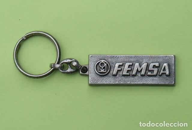 Coleccionismo de llaveros: Llavero Publicitario FEMSA - Equipos El&eacute;ctricos Bater&iacute;as