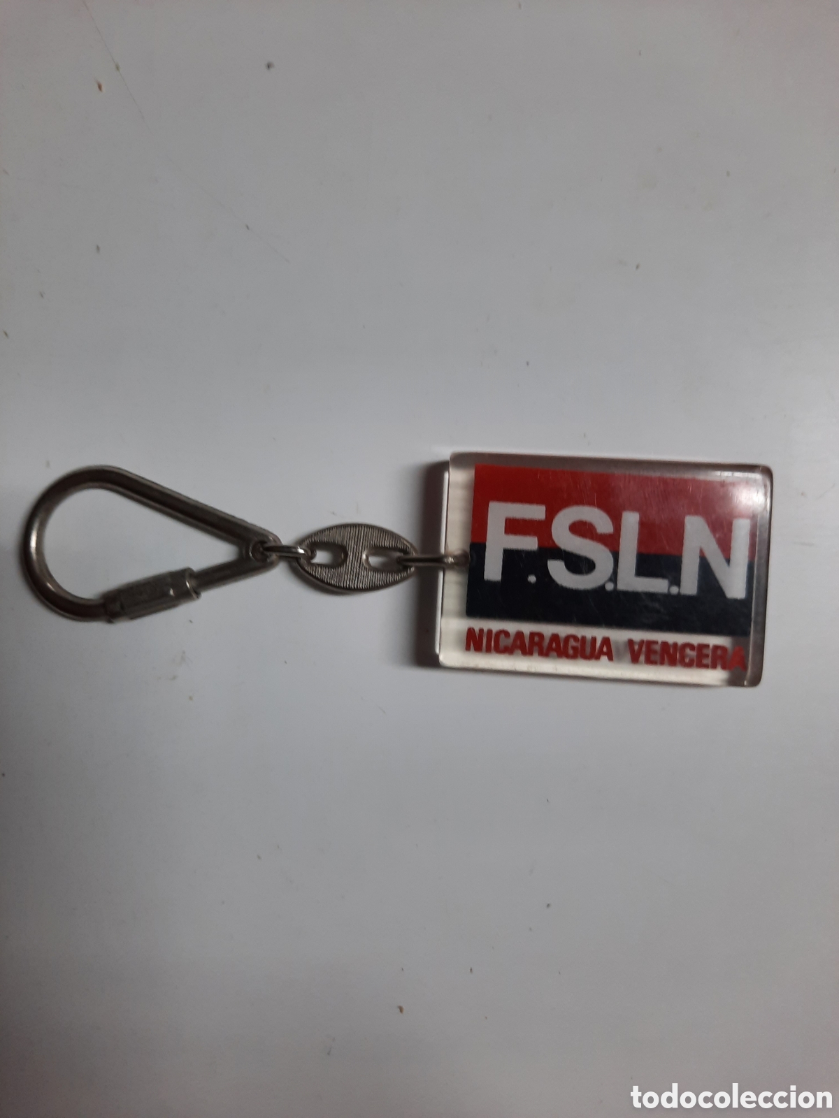 Coleccionismo de llaveros: Antiguo llavero Frente Sandinista de Liberaci&oacute;n Nicaragua