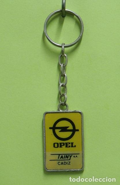 Coleccionismo de llaveros: Llavero Opel Publicitario Tainy SA - C&aacute;diz