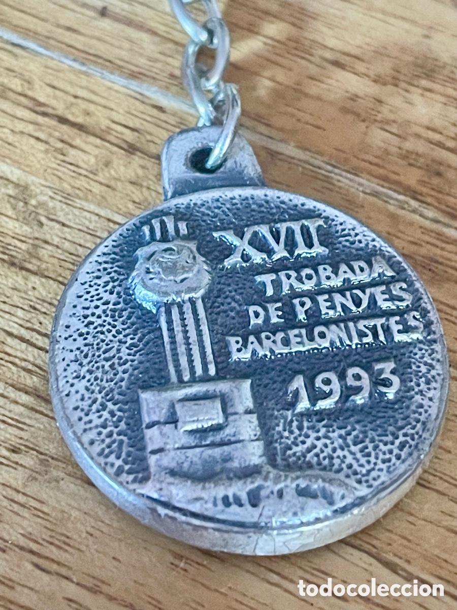 Coleccionismo de llaveros: Llavero XVII Trobada de Penyes Barcelonistes 1993
