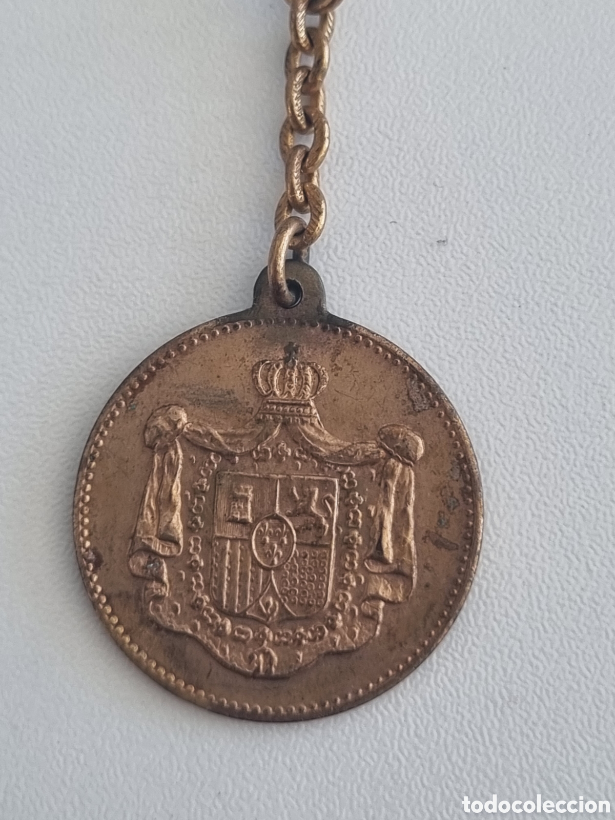 Coleccionismo de llaveros: ALFONSO XIII llavero - Foto 3