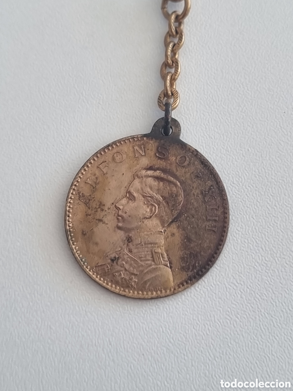 Coleccionismo de llaveros: ALFONSO XIII llavero - Foto 5