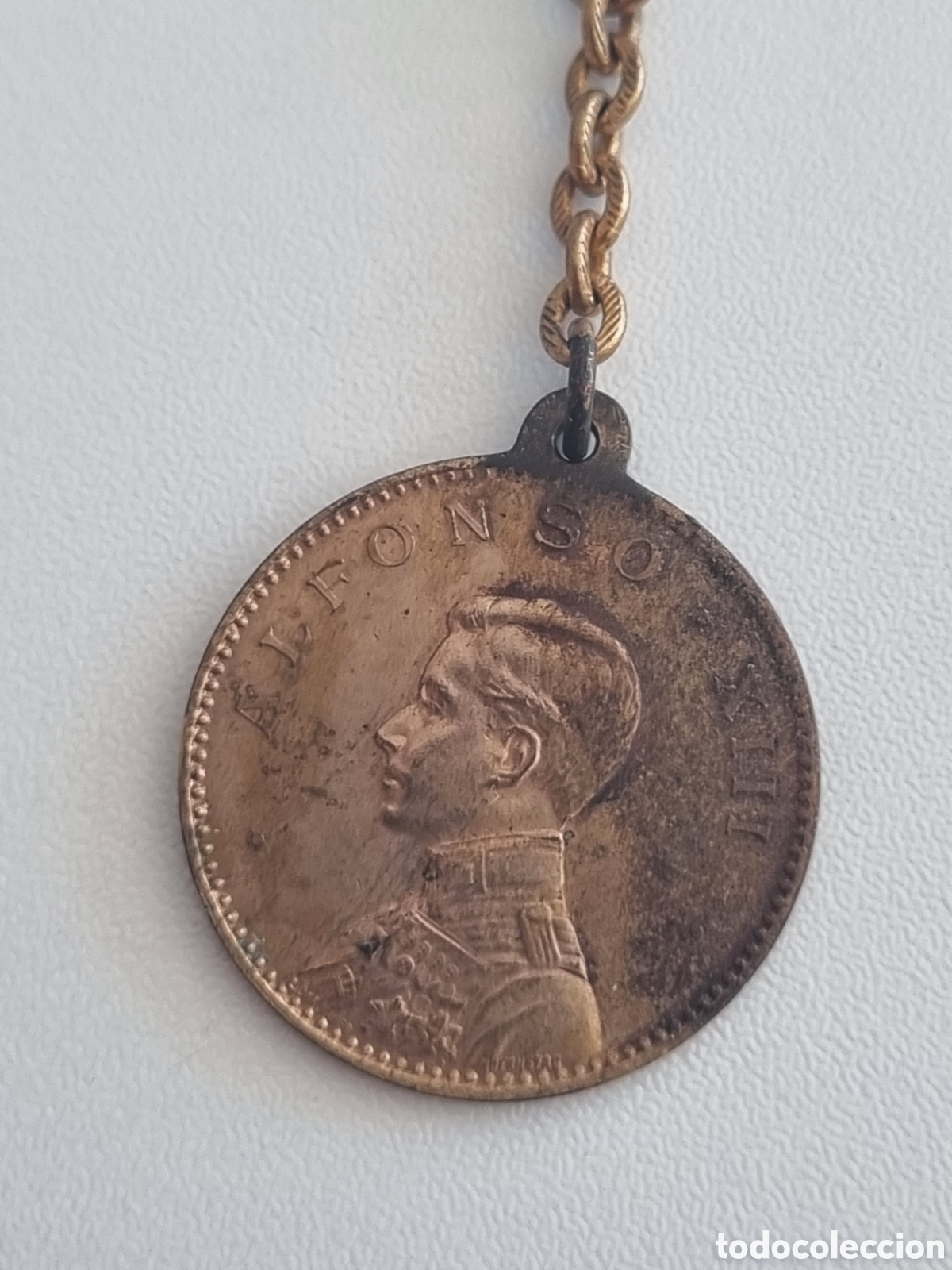 Coleccionismo de llaveros: ALFONSO XIII llavero - Foto 6