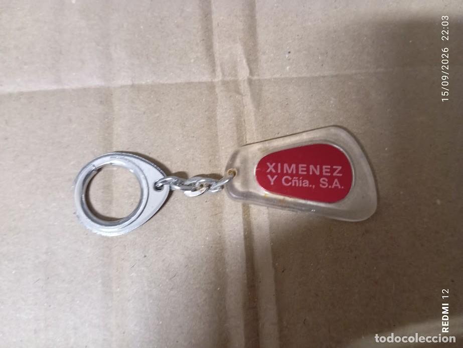 Coleccionismo de llaveros: LLAVERO XIMENEZ Y CIA SAN SEBASTIAN FIRESTONE