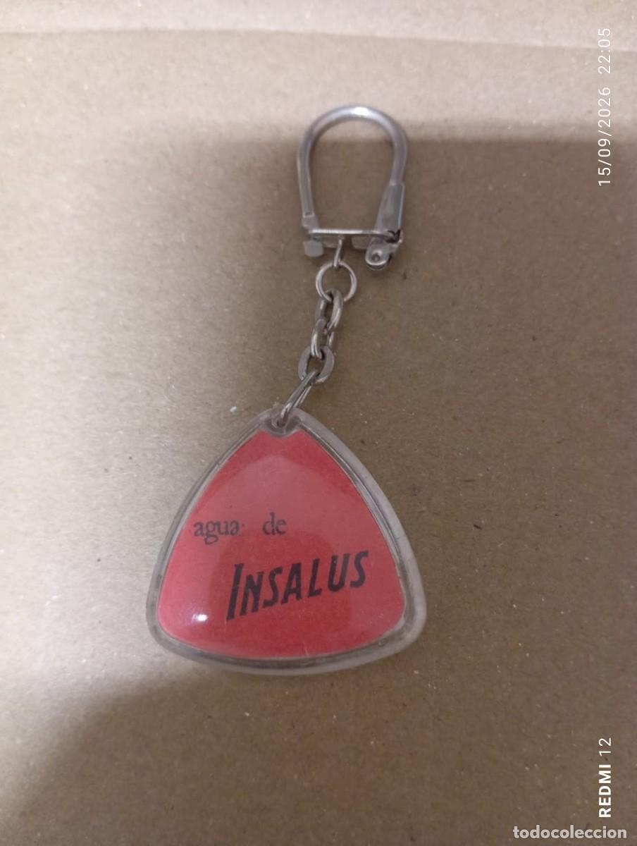 Coleccionismo de llaveros: LLAVERO AGUA DE INSALUS