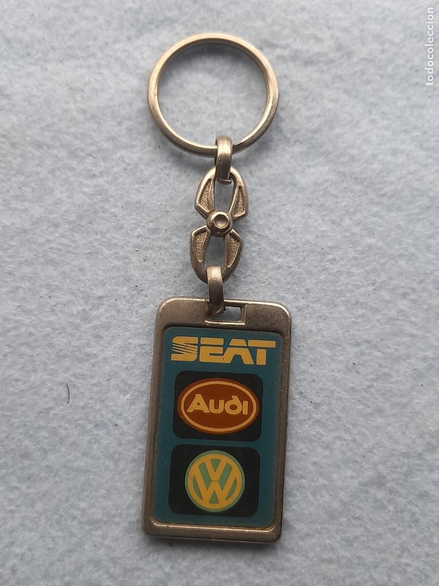 Coleccionismo de llaveros: Llavero Seat - Audi - Volkswagen. Caldas de Reis. Pontevedra.