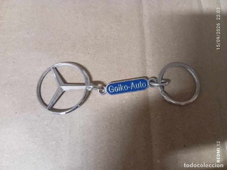 Coleccionismo de llaveros: LLAVERO GOIKO AUTO MERCEDES SAN SEBASTIAN