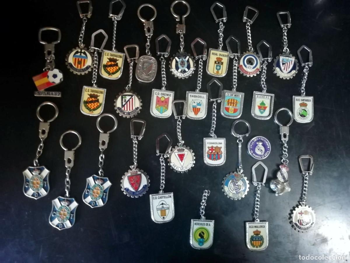 Coleccionismo de llaveros: Colecci&oacute;n de llaveros de f&uacute;tbol