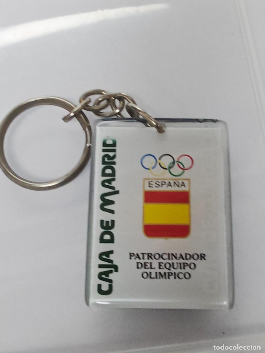 Coleccionismo de llaveros: LLAVERO NETRAQUILATO CAJA MADRID OLIMPIADAS BARCELONA 92