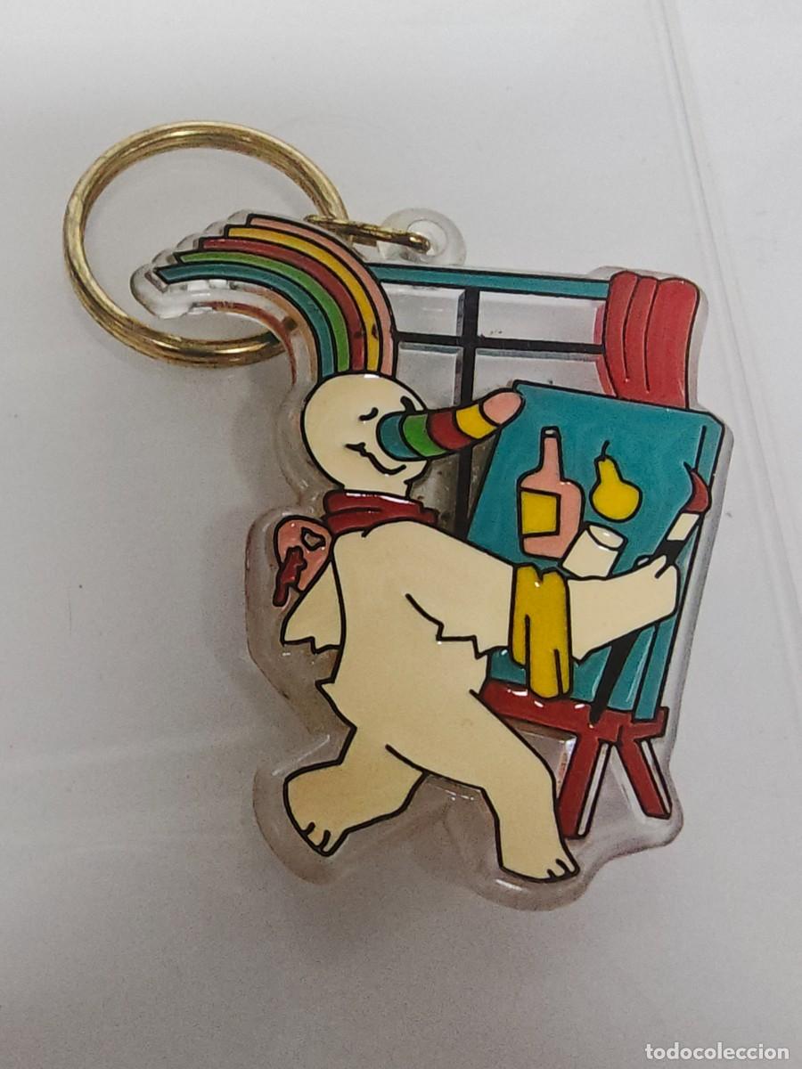 Coleccionismo de llaveros: LLAVERO NETRAQUILATO CURRO PINTOR EXPO SEVILLA 92