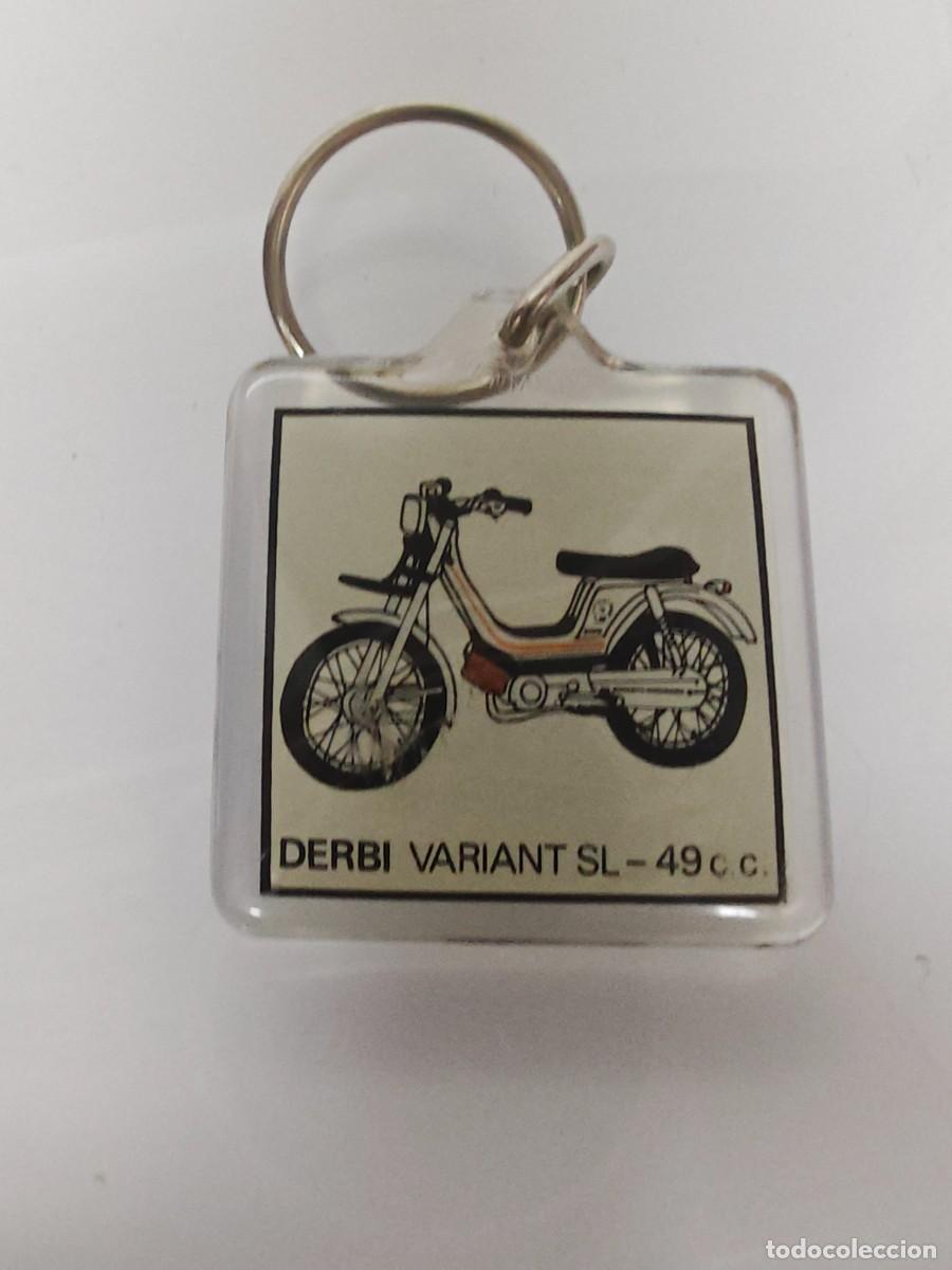 Coleccionismo de llaveros: LLAVERO NETRAQUILATO MOTO DERBI VARIANT