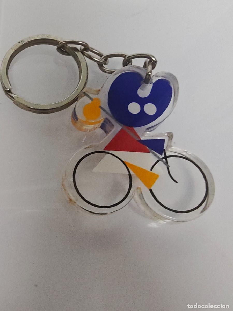 Coleccionismo de llaveros: LLAVERO NETRAQUILATO PELEGRIN BICICLETA