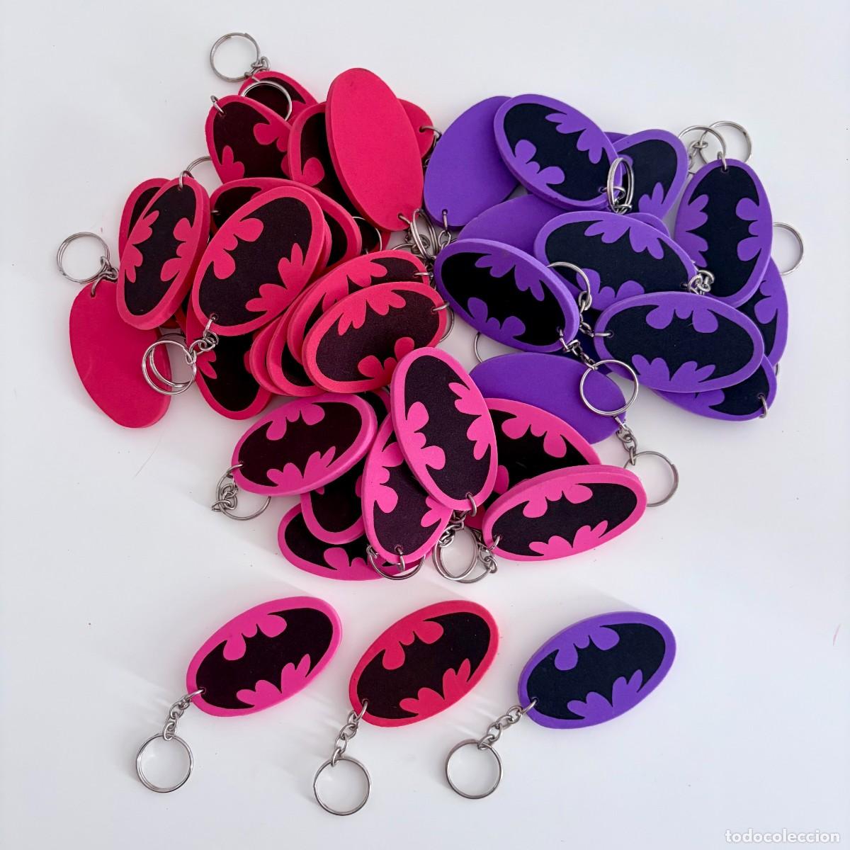 Coleccionismo de llaveros: Lote 44 llaveros Vintage Logo Batman DC Comics en buen estado llavero