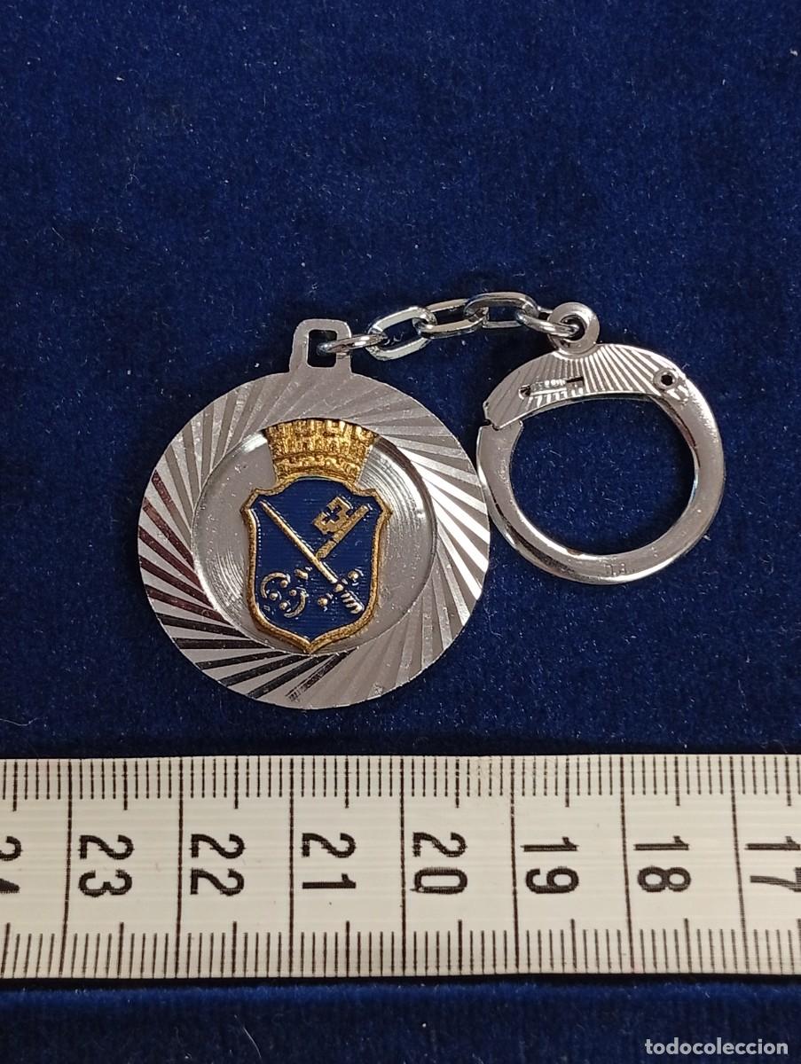 Coleccionismo de llaveros: LLAVERO ESCUDO CIUDAD EL PRAT DE LLOBREGAT,BARCELONA,CATALUNYA-COLECCI&Oacute;N JORDI LLOPART ATLETA MARXA-