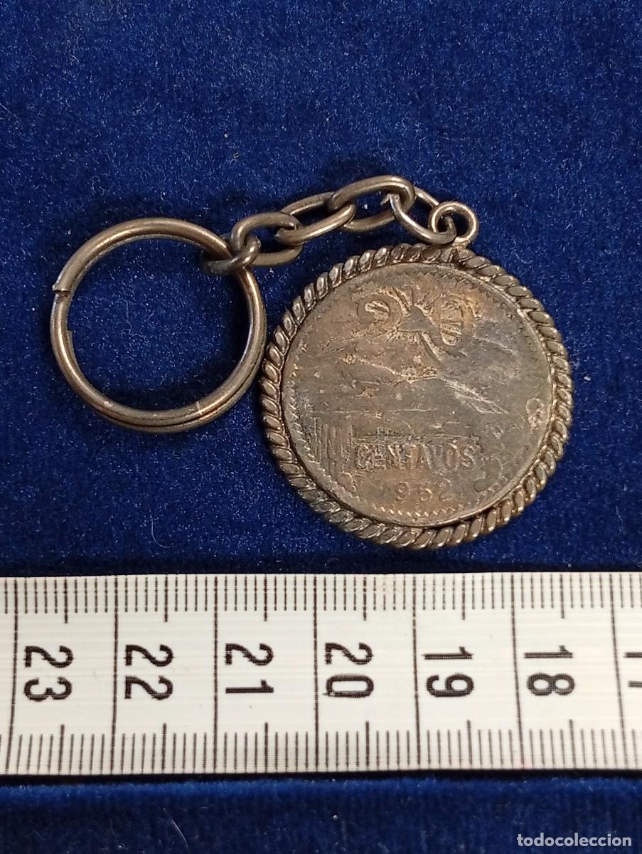 Coleccionismo de llaveros: LLAVERO MONEDA 20 CENTAVOS MEXICO-COLECCI&Oacute;N JORDI LLOPART ATLETA MARXA-