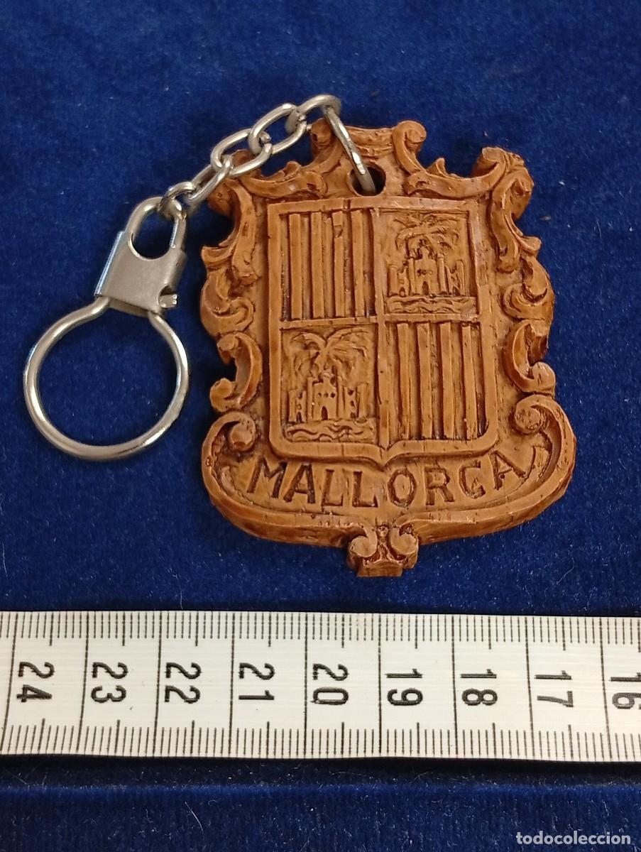 Coleccionismo de llaveros: LLAVERO ESCUDO CIUDAD DE MALLORCA,ISLAS BALEARES EN PASTA-COLECCI&Oacute;N JORDI LLOPART ATLETA MARXA-