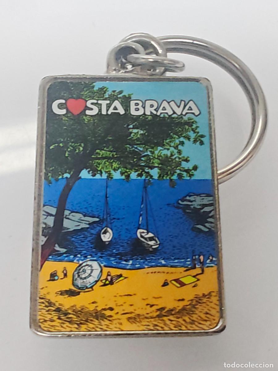 Sammlung von Schl&uuml;sselanh&auml;ngern: LLAVERO METAL TURISMO COSTA BRAVA