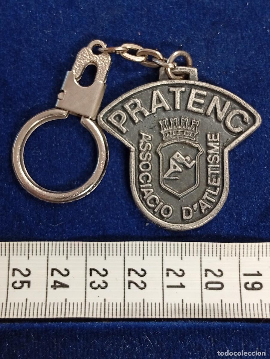Coleccionismo de llaveros: LLAVERO ASOCIACI&Oacute;N DE ATLETISMO EL PRAT DE LLOBREGAT,PRATENC-COLECCI&Oacute;N JORDI LLOPART ATLETA MARXA-