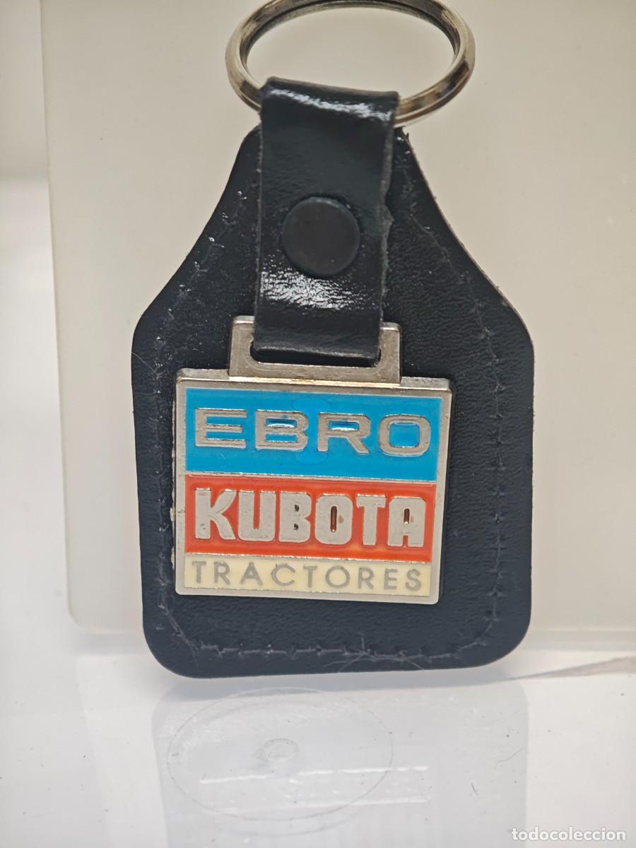 Coleccionismo de llaveros: LLAVERO METAL Y CUERO EBRO TOYOTA