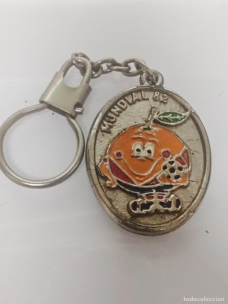 Coleccionismo de llaveros: LLAVERO METAL NARANJITO MUNDIAL 82