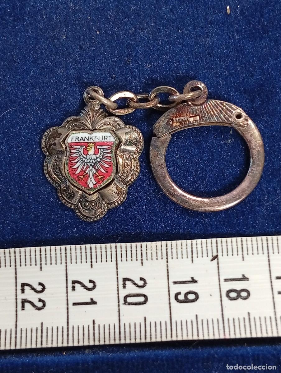 Collectionnisme de portes-cl&eacute;s: LLAVERO ESCUDO CIUDAD DE FRANFURT ALEMANIA-COLECCI&Oacute;N JORDI LLOPART ATLETA MARXA-