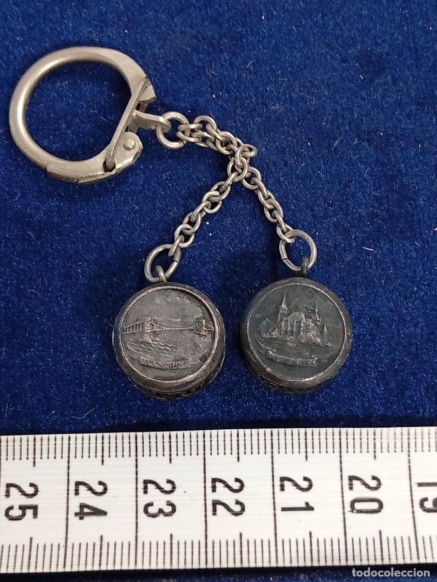 Coleccionismo de llaveros: LLAVERO PUENTE DE LAS CADENAS,IGLESIA DE MATIAS,HUNGRIA-COLECCI&Oacute;N JORDI LLOPART ATLETA MARXA-