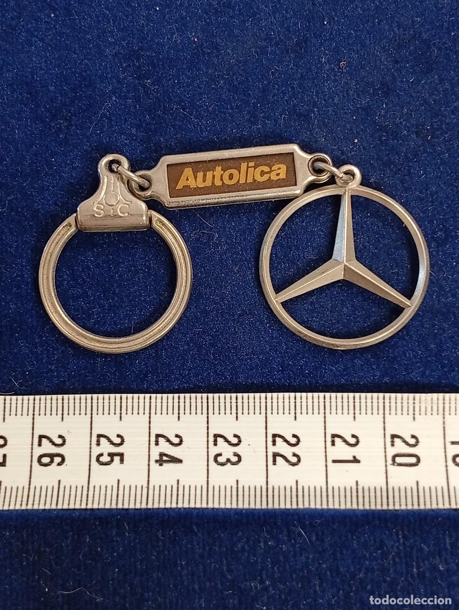 Coleccionismo de llaveros: LLAVERO ENBLEMA MERCEDES COCHES-COLECCI&Oacute;N JORDI LLOPART ATLETA MARXA-