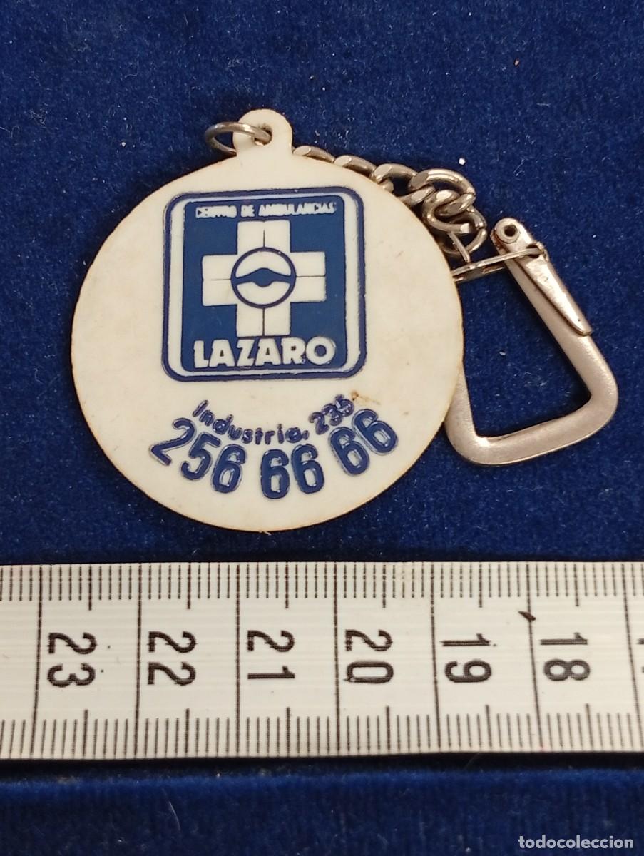 Coleccionismo de llaveros: LLAVERO AMBULANCIAS LAZARO-COLECCI&Oacute;N JORDI LLOPART ATLETA MARXA-