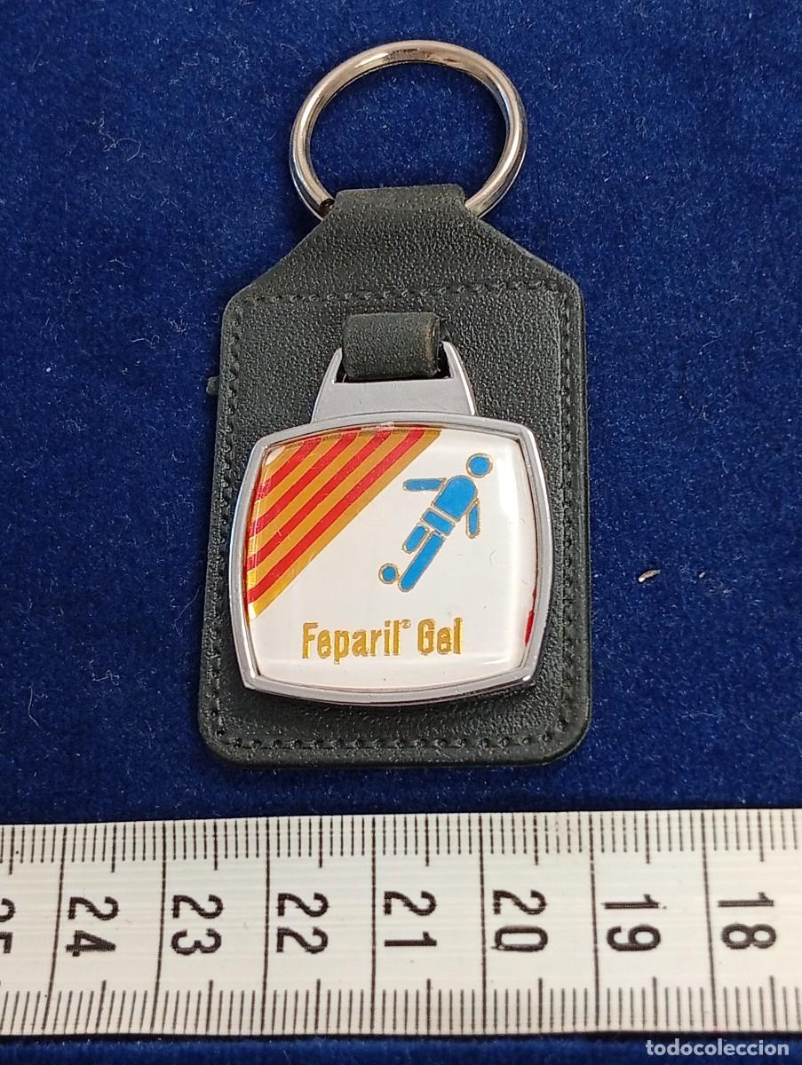 Coleccionismo de llaveros: LLAVERO FEPARIL GEL MEDICAMENTO,POMADA-COLECCI&Oacute;N JORDI LLOPART ATLETA MARXA-
