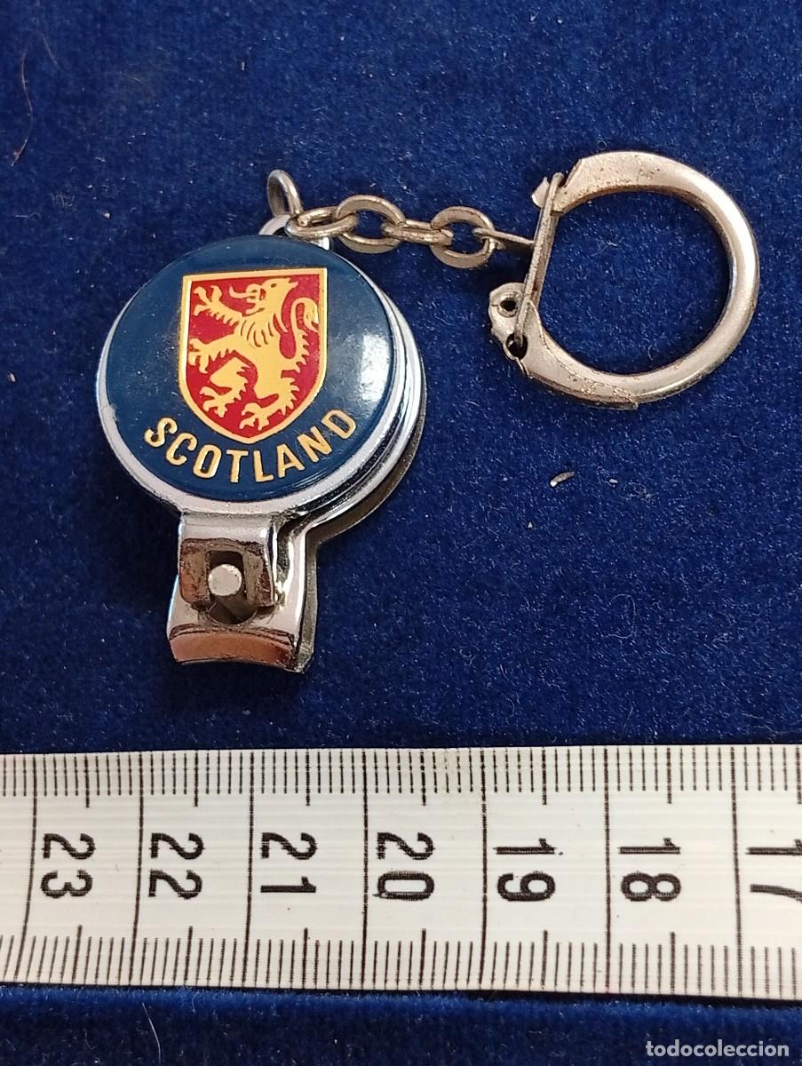 Coleccionismo de llaveros: LLAVERO CORTAU&Ntilde;AS ESCUDO ESCOCIA-COLECCI&Oacute;N JORDI LLOPART ATLETA MARXA-