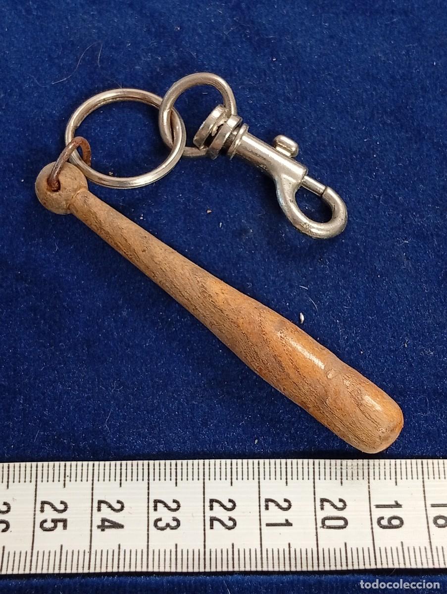 Coleccionismo de llaveros: LLAVERO BATE DE BEISBOL EN MADERA-COLECCI&Oacute;N JORDI LLOPART ATLETA MARXA-
