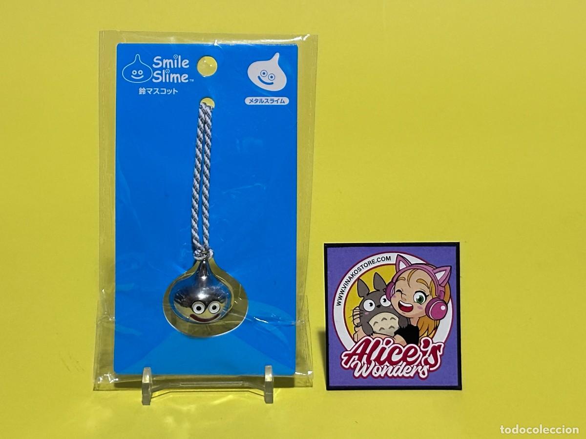 Coleccionismo de llaveros: Llavero Cascabel Smile Slime Metal Dragon Quest Square Enix New