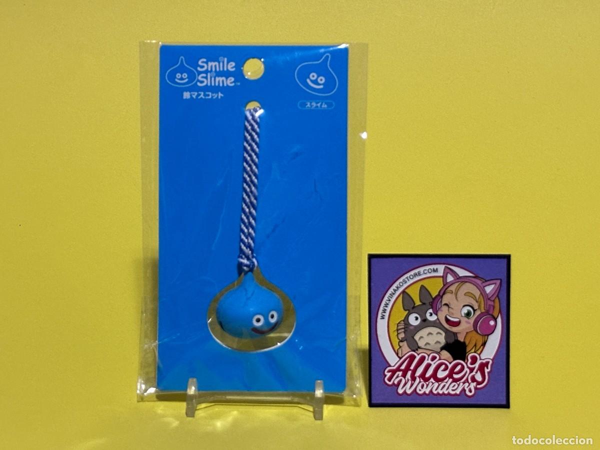 Coleccionismo de llaveros: Llavero Cascabel Smile Slime Dragon Quest Square Enix New