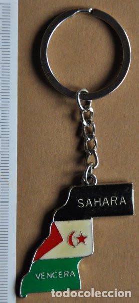 Coleccionismo de llaveros: LLAVERO DEL SAHARA - SAHARA VENCER&Aacute;